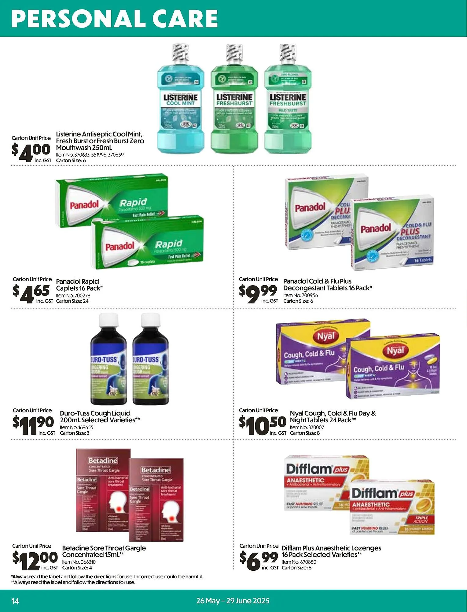 Campbells Wholesale catalogue - Catalogue valid from 26 May to 29 June 2025 - page 14