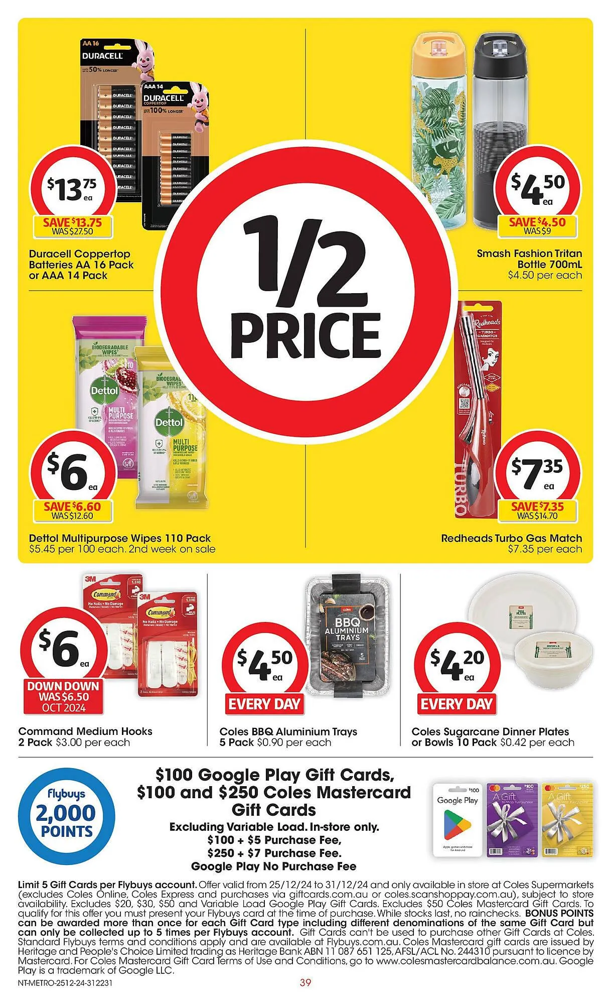 Coles catalogue - Catalogue valid from 24 December to 31 December 2024 - page 39