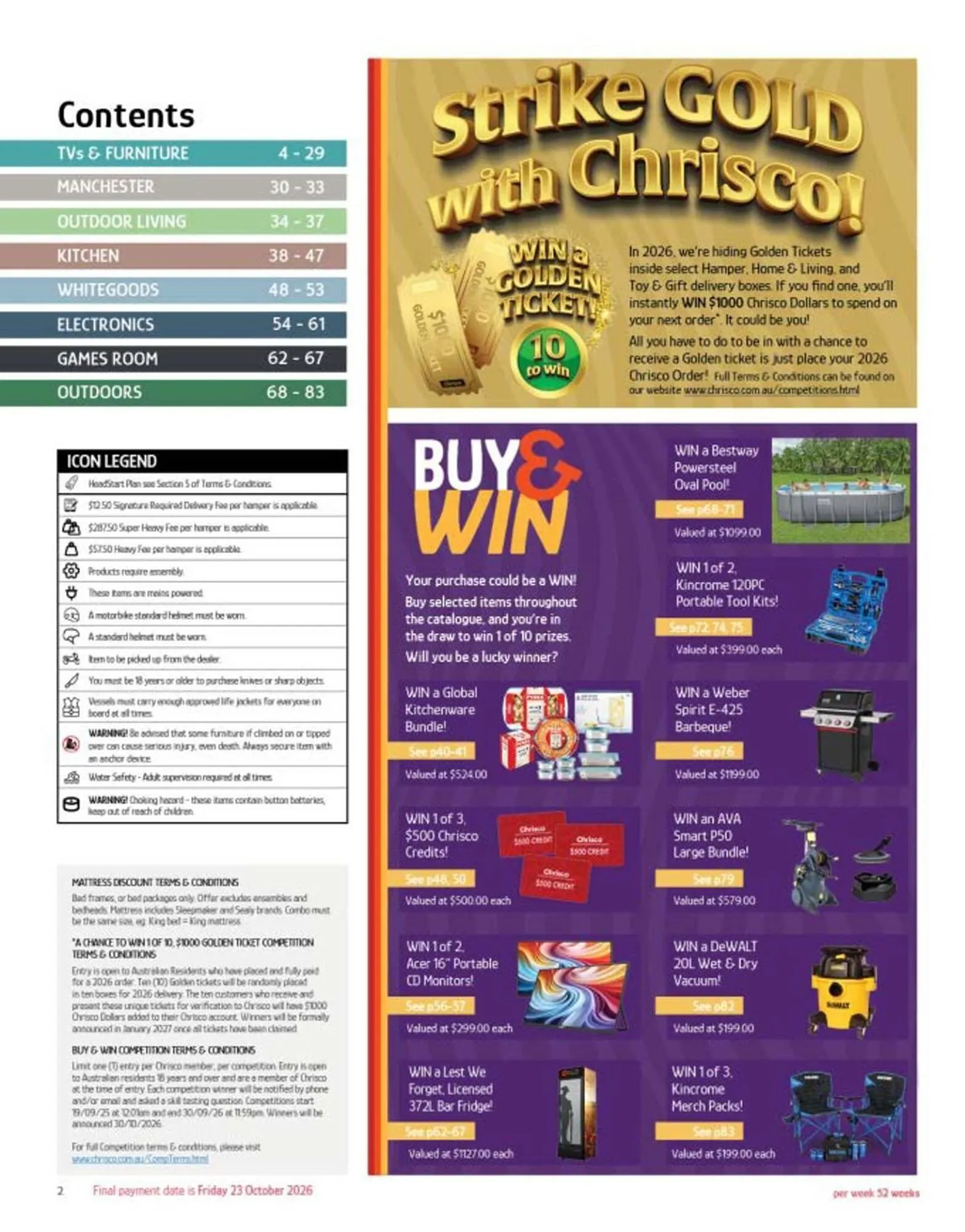 Chrisco Hampers catalogue - Catalogue valid from 19 September to 31 December 2026 - page 2