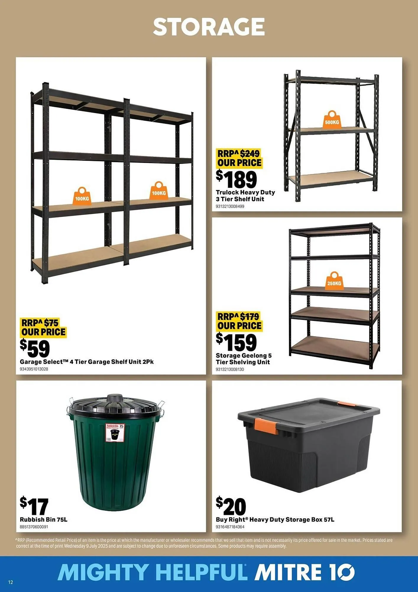 Mitre 10 catalogue - Catalogue valid from 13 August to 7 September 2025 - page 12
