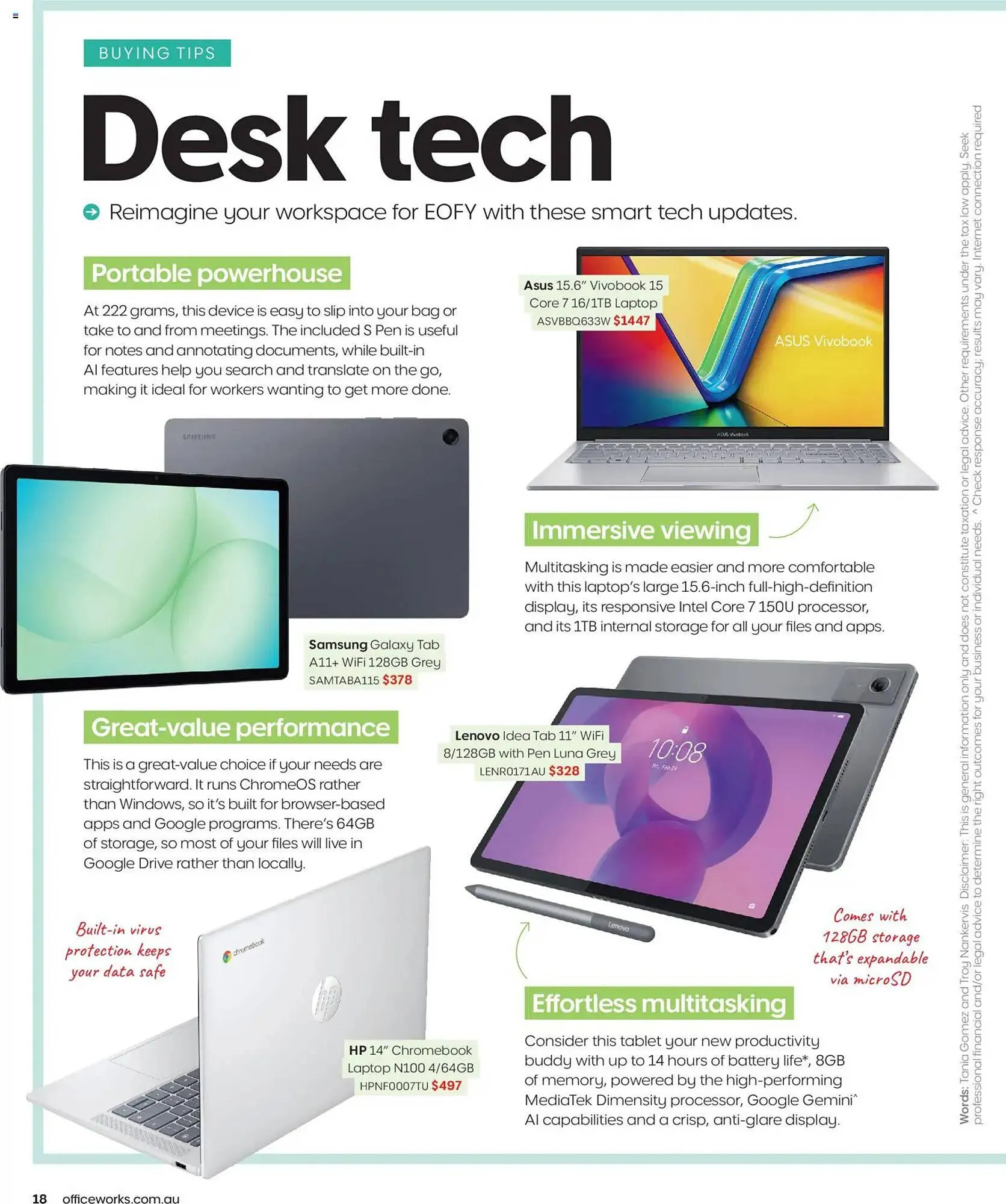 Officeworks catalogue - Catalogue valid from 7 May to 12 June 2026 - page 18