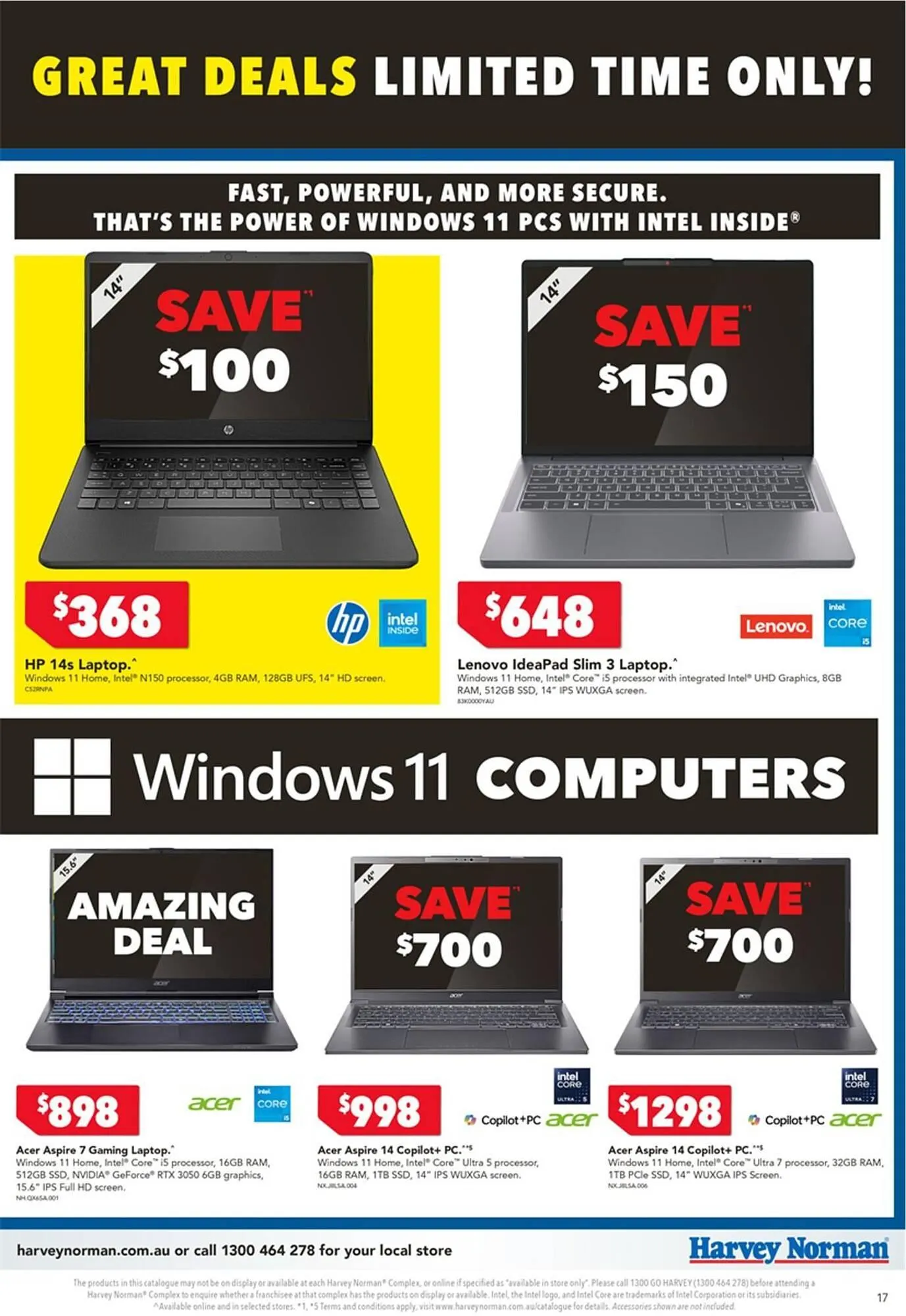 Harvey Norman catalogue - Catalogue valid from 24 December to 1 January 2026 - page 17