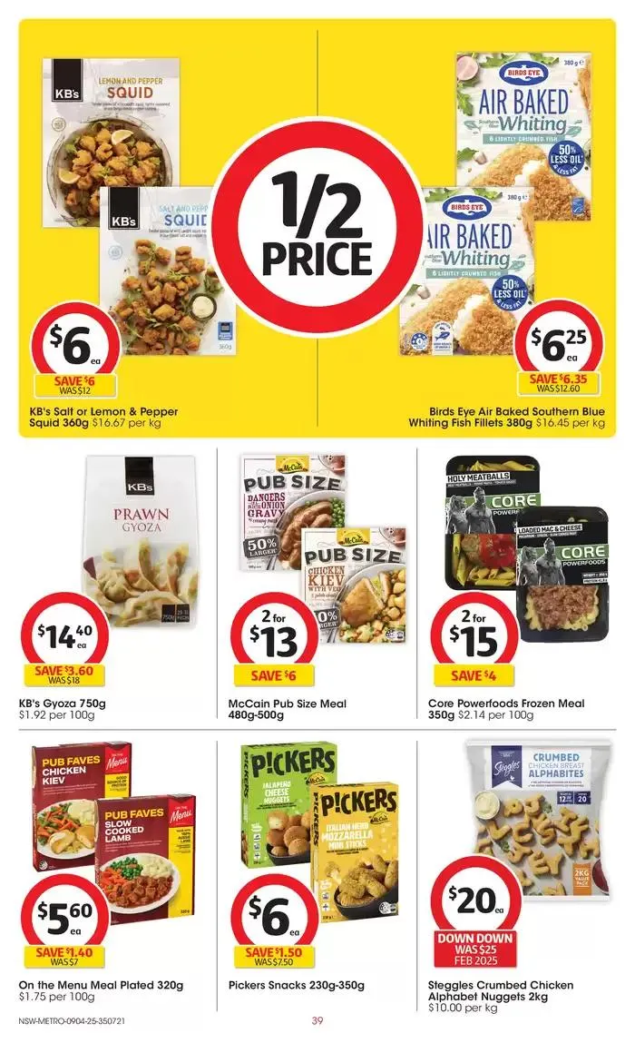 Great Value. Hands Down - 9th April - Catalogue valid from 9 April to 15 April 2025 - page 39