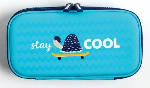 CHARMIES PENCIL CASE COOL TURTLE