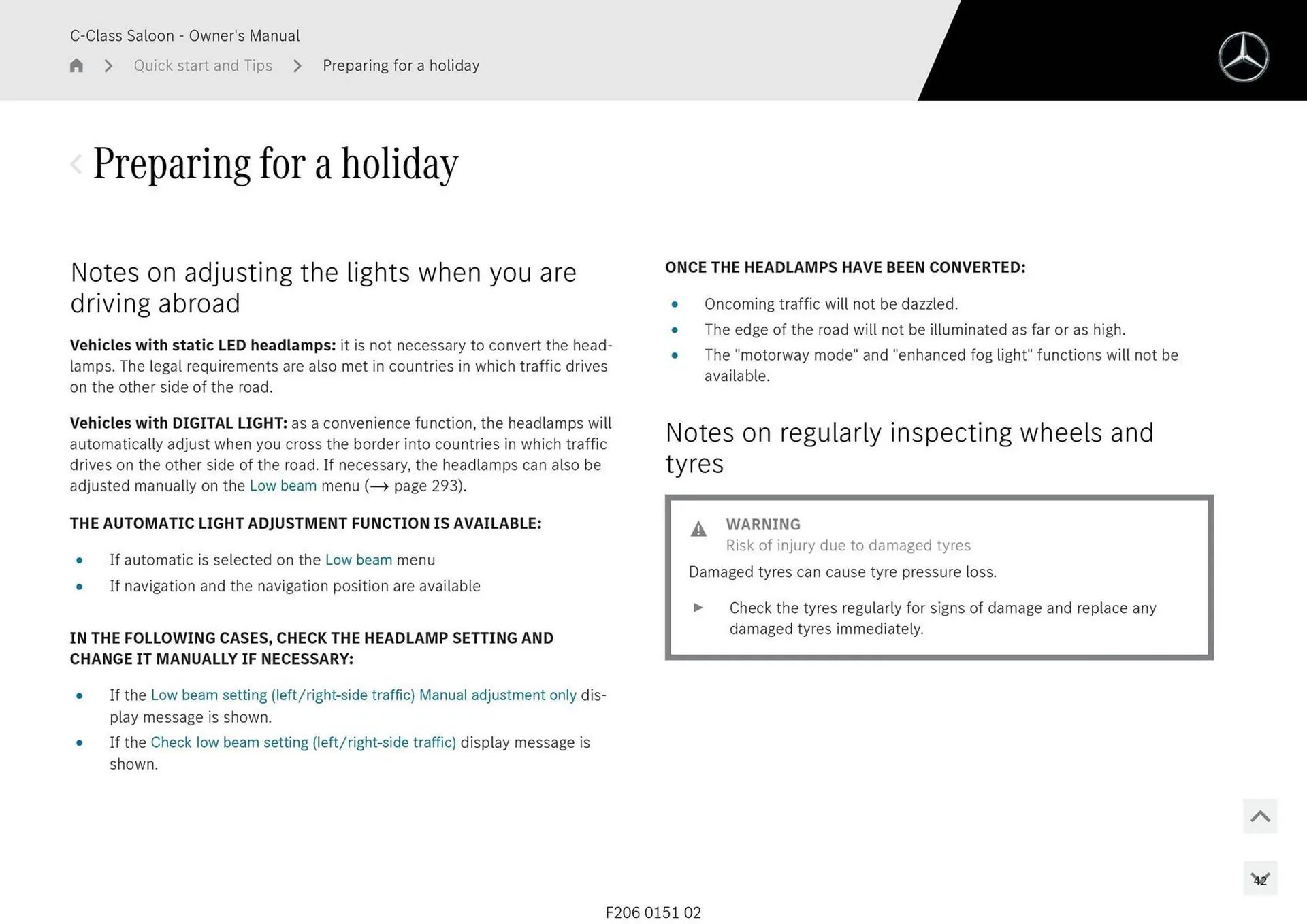 Mercedes-Benz catalogue - Catalogue valid from 28 April to 28 May 2025 - page 42