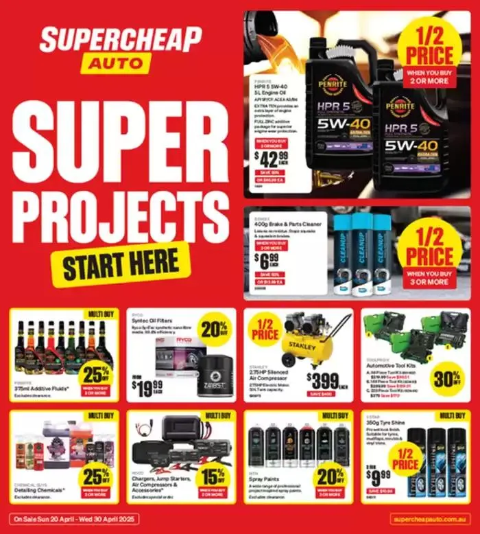 Super Projects Start Here - 1