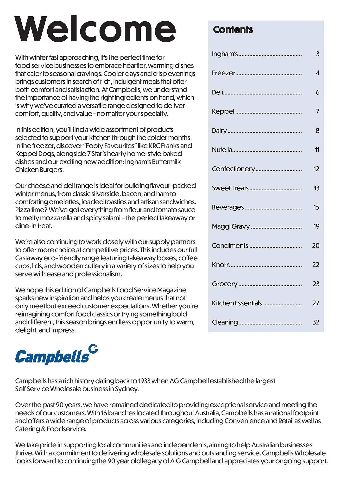 Campbells Wholesale catalogue - Catalogue valid from 28 April to 27 July 2025 - page 2