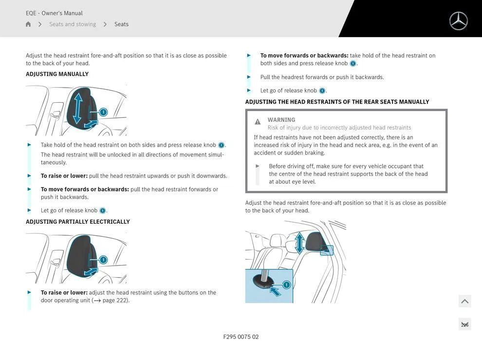 EQE Sedan - Catalogue valid from 11 September to 11 September 2025 - page 226