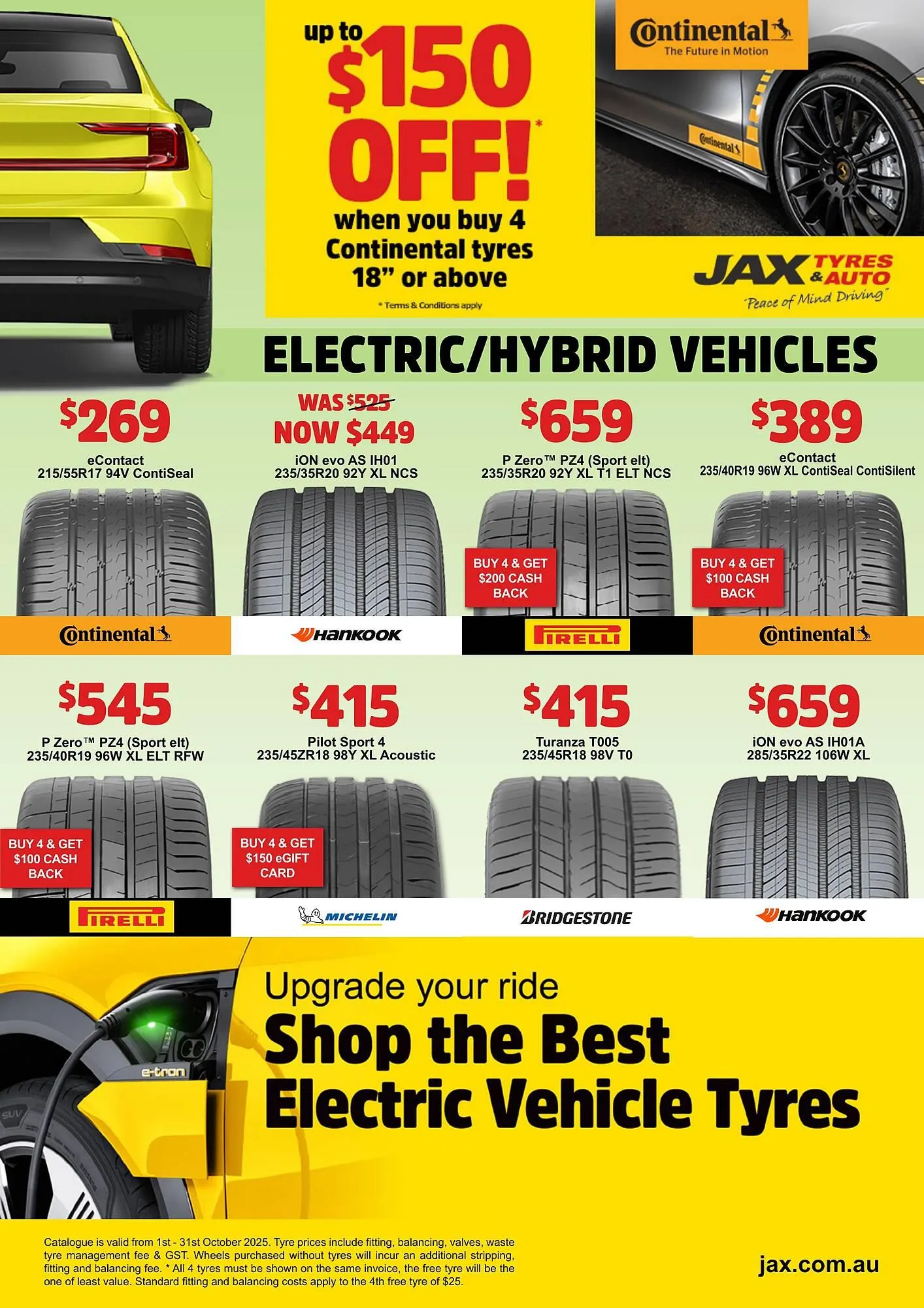Jax Tyres catalogue - Catalogue valid from 1 October to 31 October 2025 - page 8