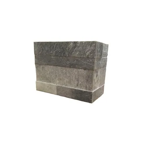 Canyon Black Structured Corner Matt Tile