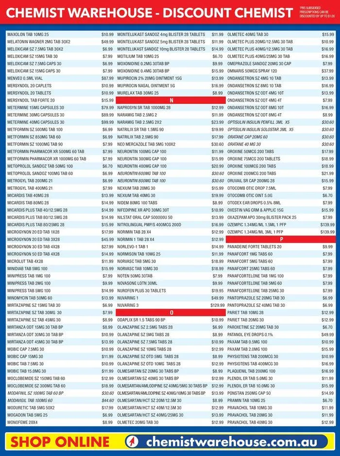 Discounted! Prescriptions - Catalogue valid from 15 April to 31 December 2024 - page 9