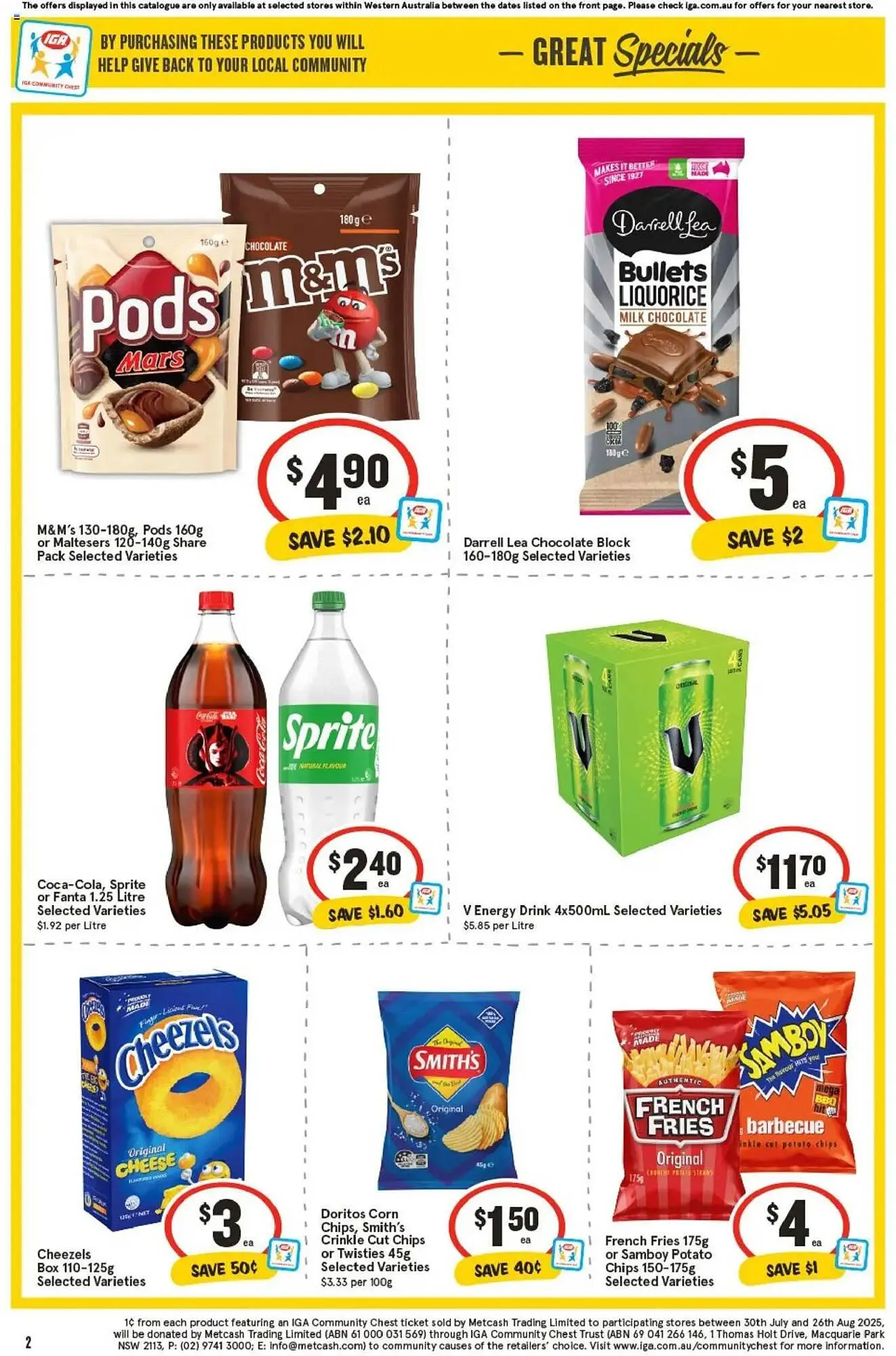 IGA catalogue - Catalogue valid from 29 July to 5 August 2025 - page 2