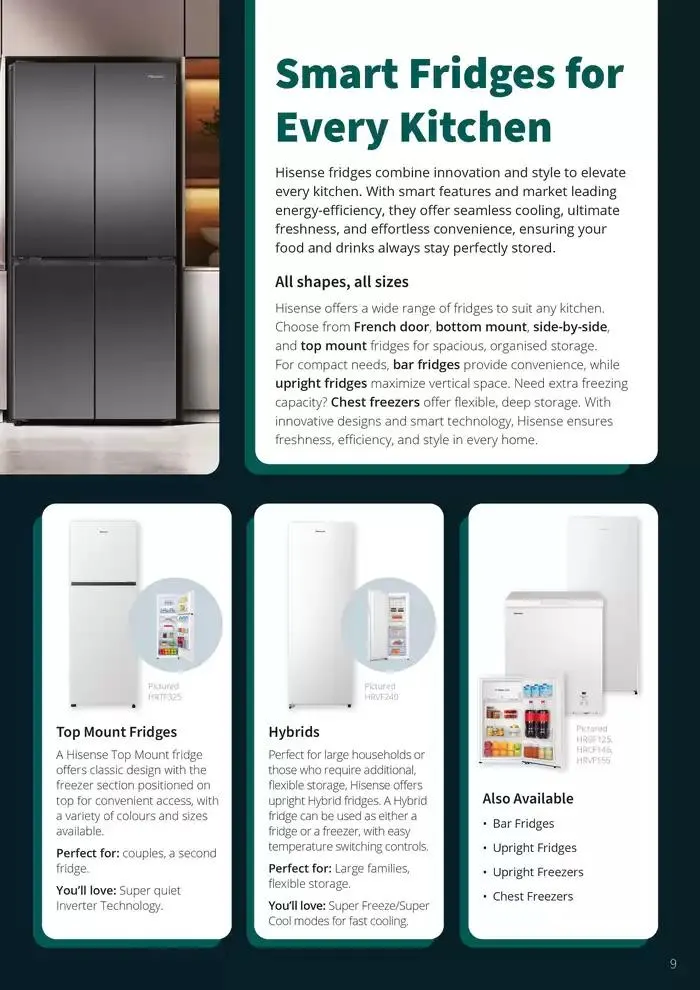 Hisense Lookbook - Catalogue valid from 3 March to 31 December 2025 - page 9