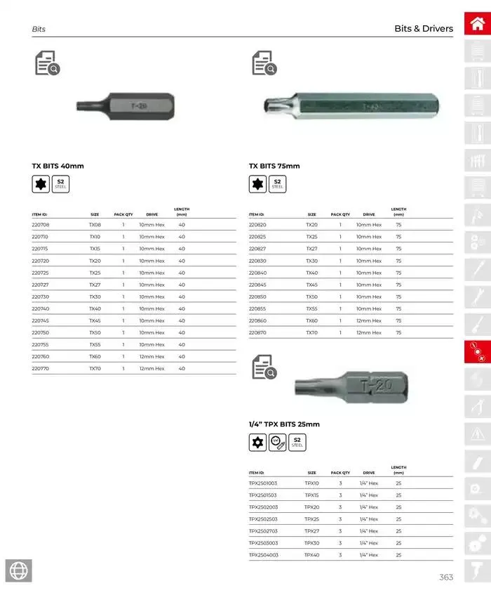 Product Catalogue - Catalogue valid from 28 March to 31 December 2025 - page 364