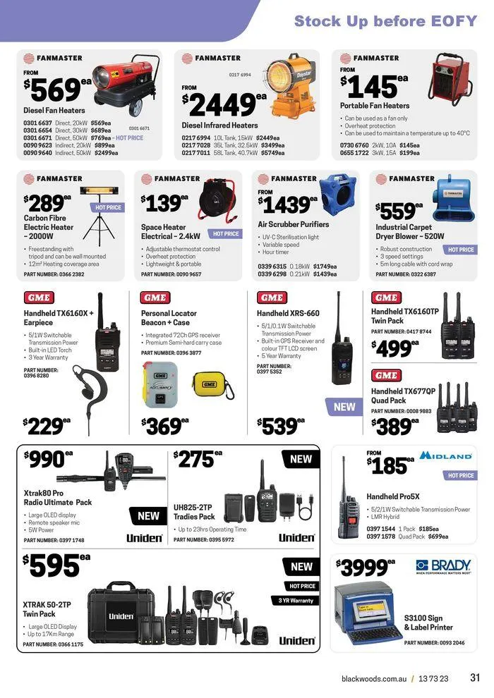 EOFY Essentials - Catalogue valid from 20 May to 30 May 2024 - page 31