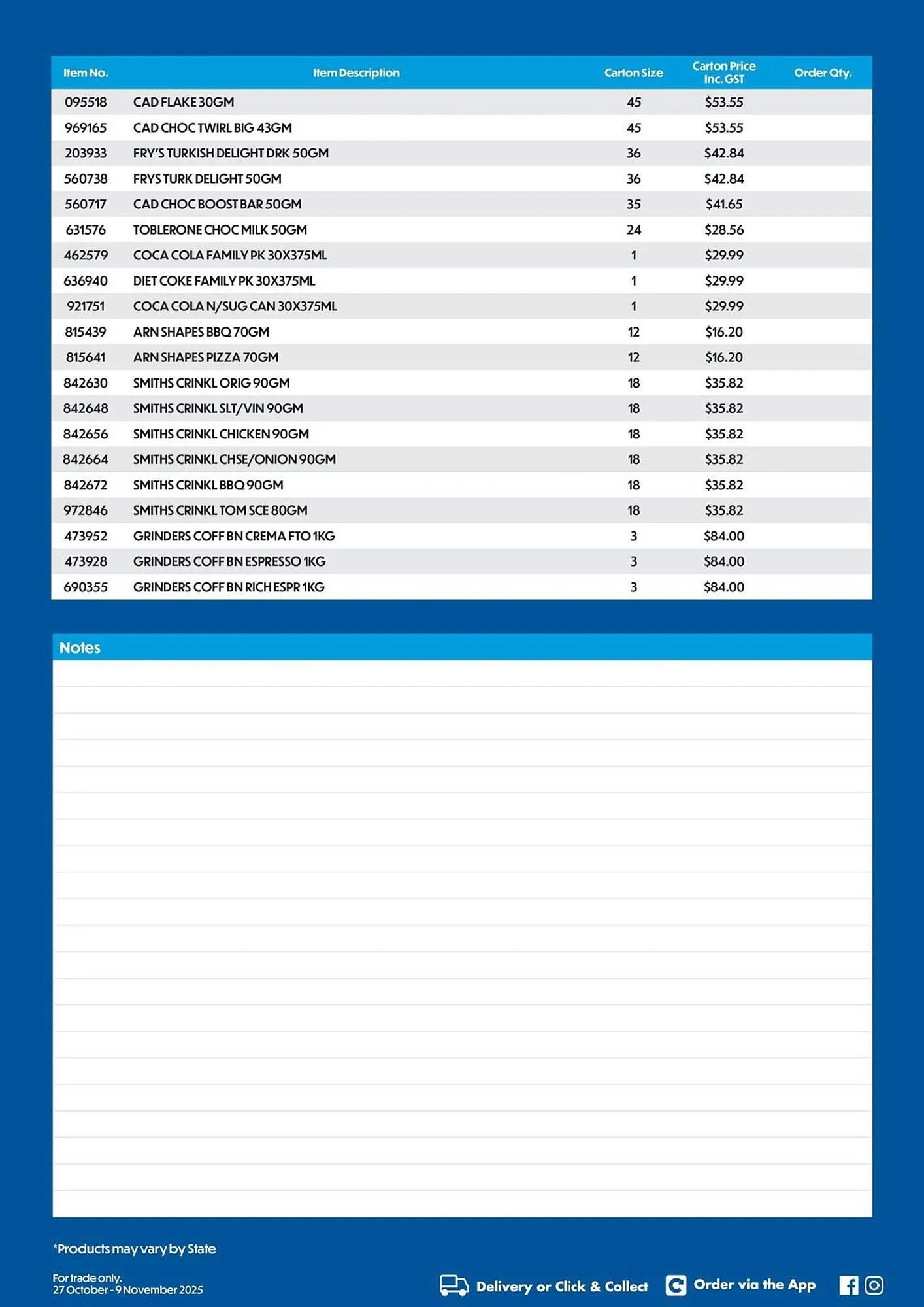 Campbells Wholesale catalogue - Catalogue valid from 27 October to 9 November 2025 - page 3