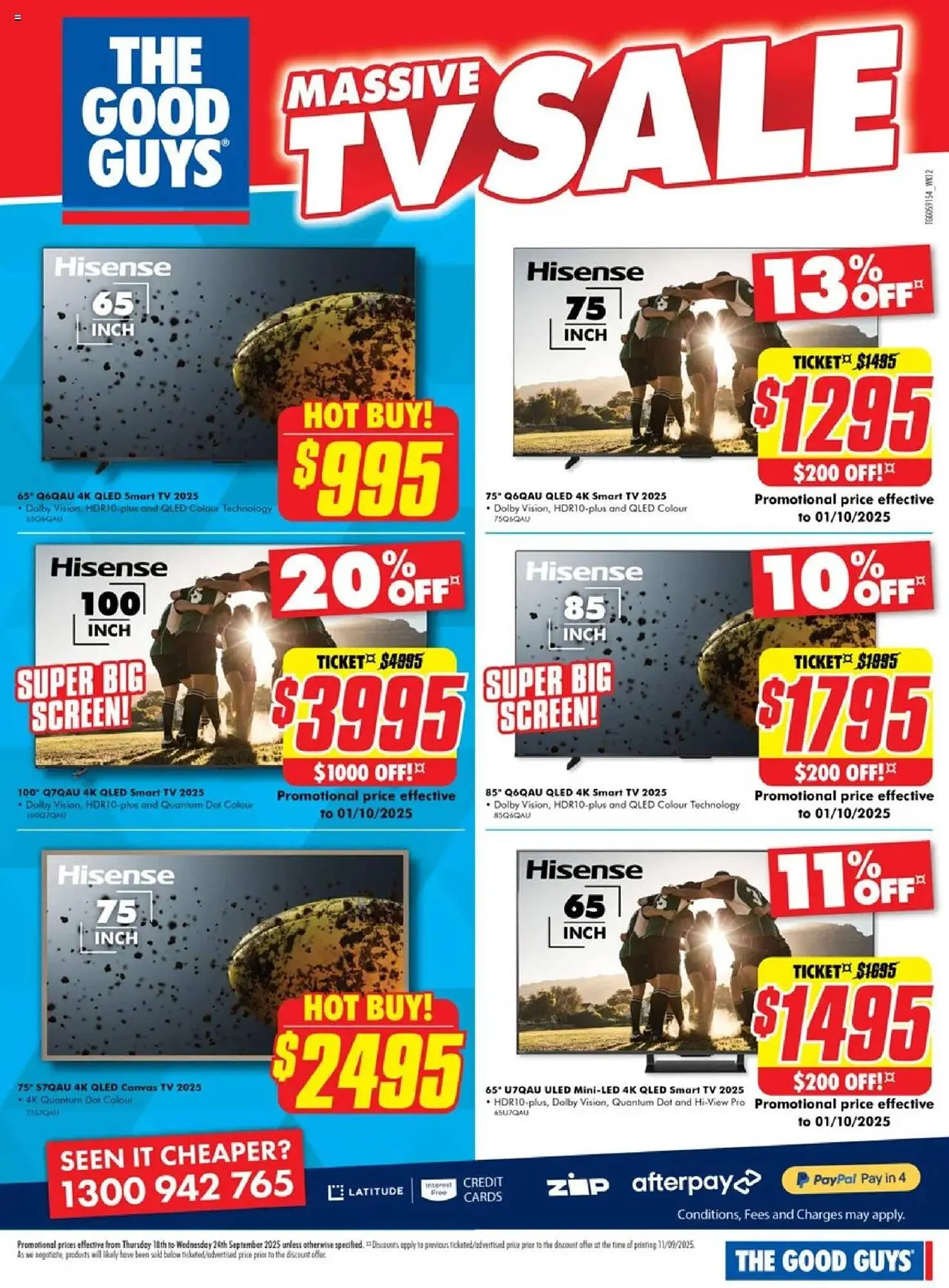 The Good Guys catalogue - Catalogue valid from 18 September to 24 September 2025 - page 4