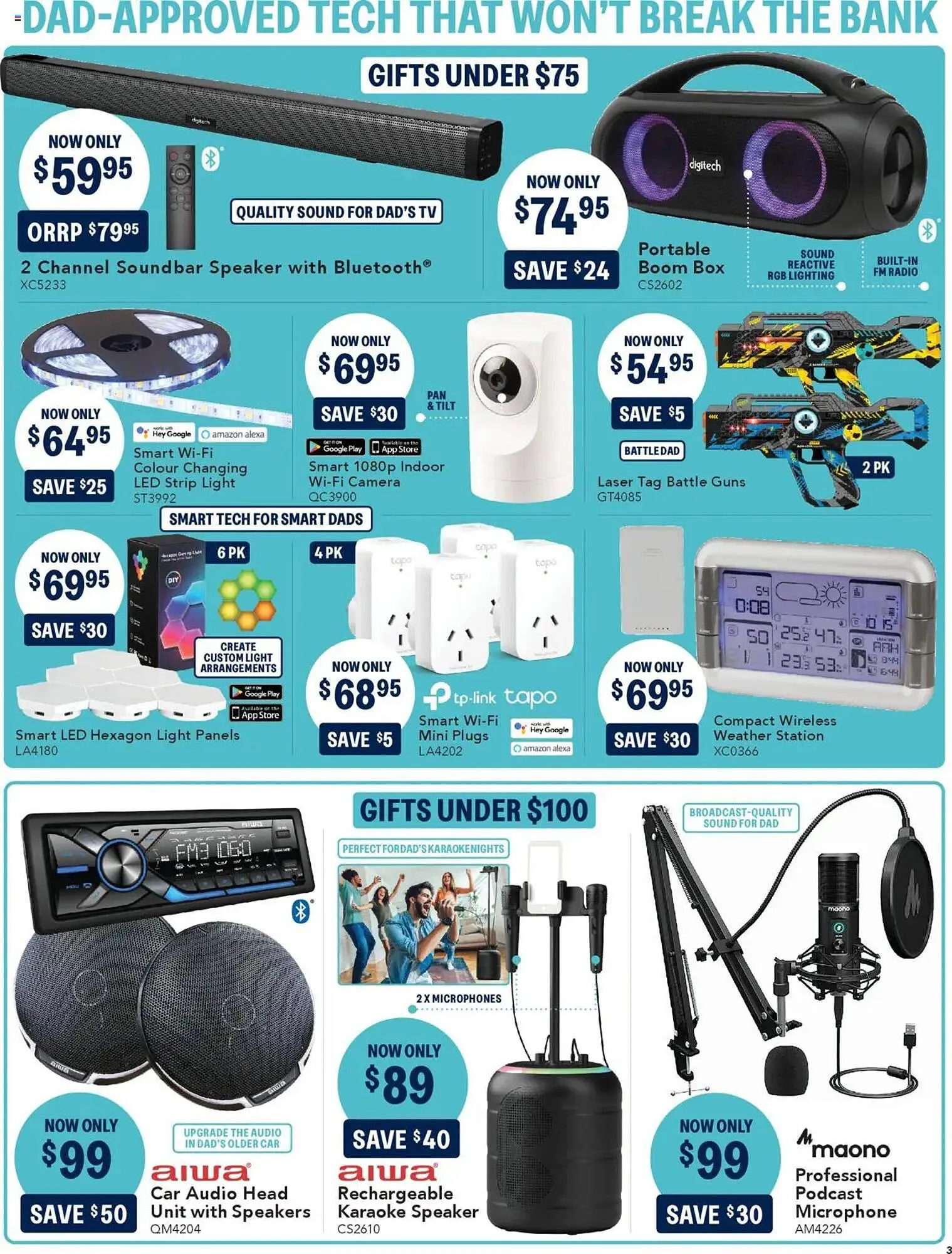 Jaycar Electronics catalogue - Catalogue valid from 19 August to 7 September 2025 - page 3
