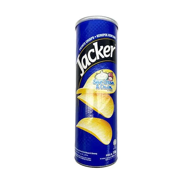 Jacker Sour Cream & Onion 150g