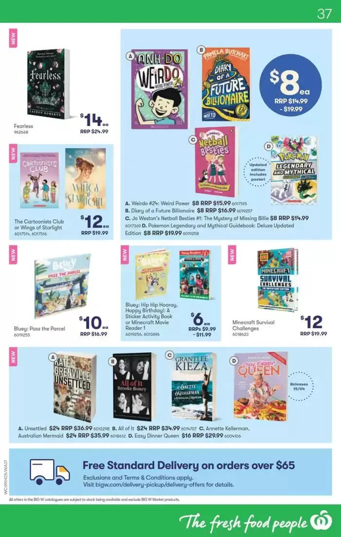 Weekly Specials - 09/04 - Catalogue valid from 9 April to 15 April 2025 - page 37