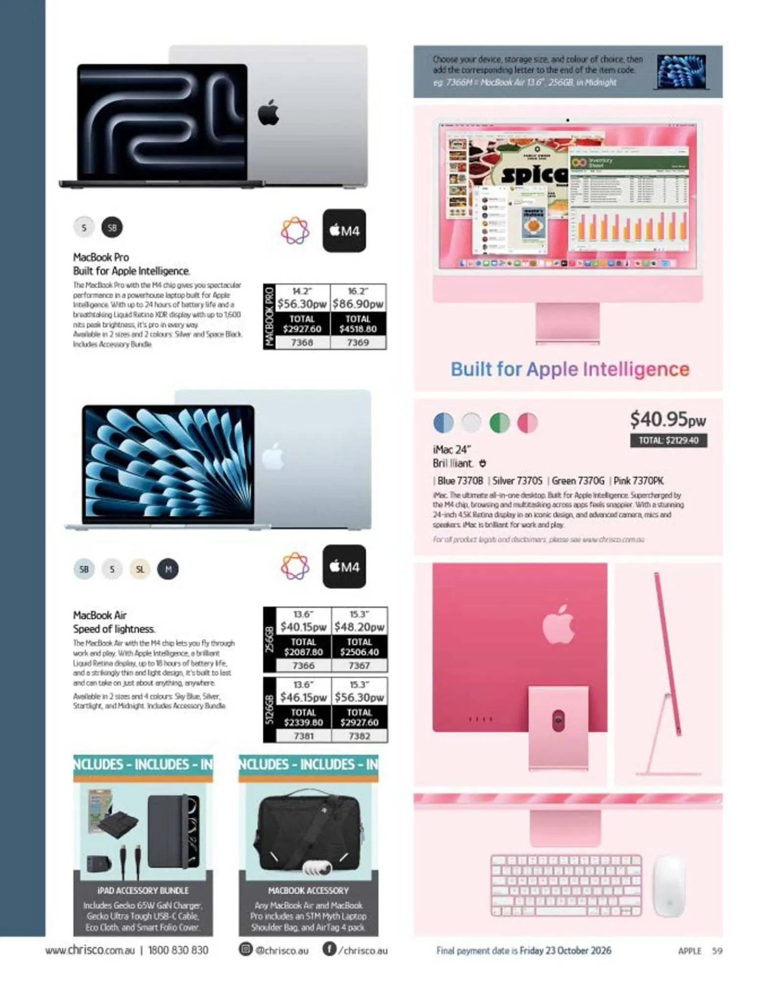 Chrisco Hampers catalogue - Catalogue valid from 19 September to 31 December 2026 - page 59