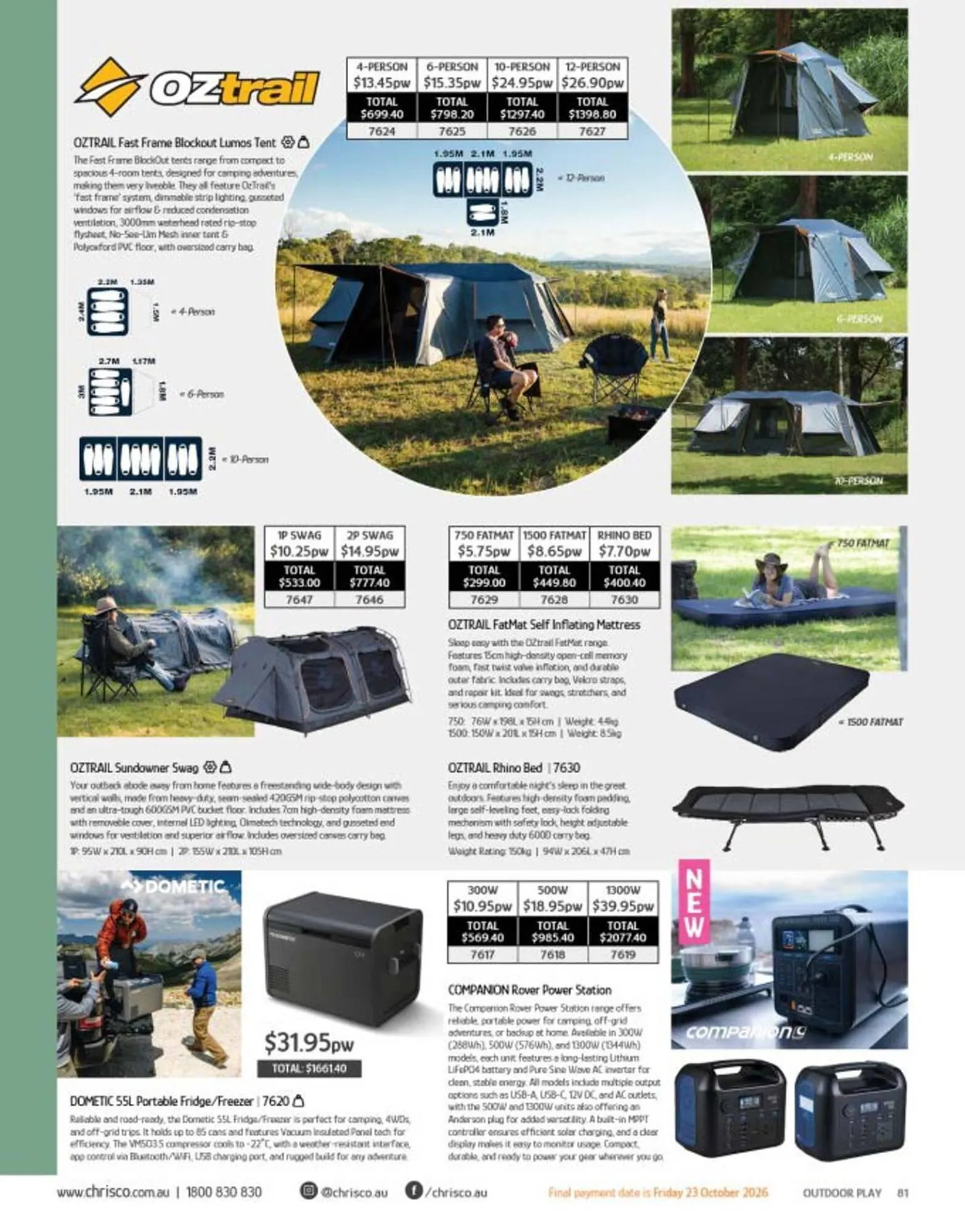 Chrisco Hampers catalogue - Catalogue valid from 19 September to 31 December 2026 - page 81