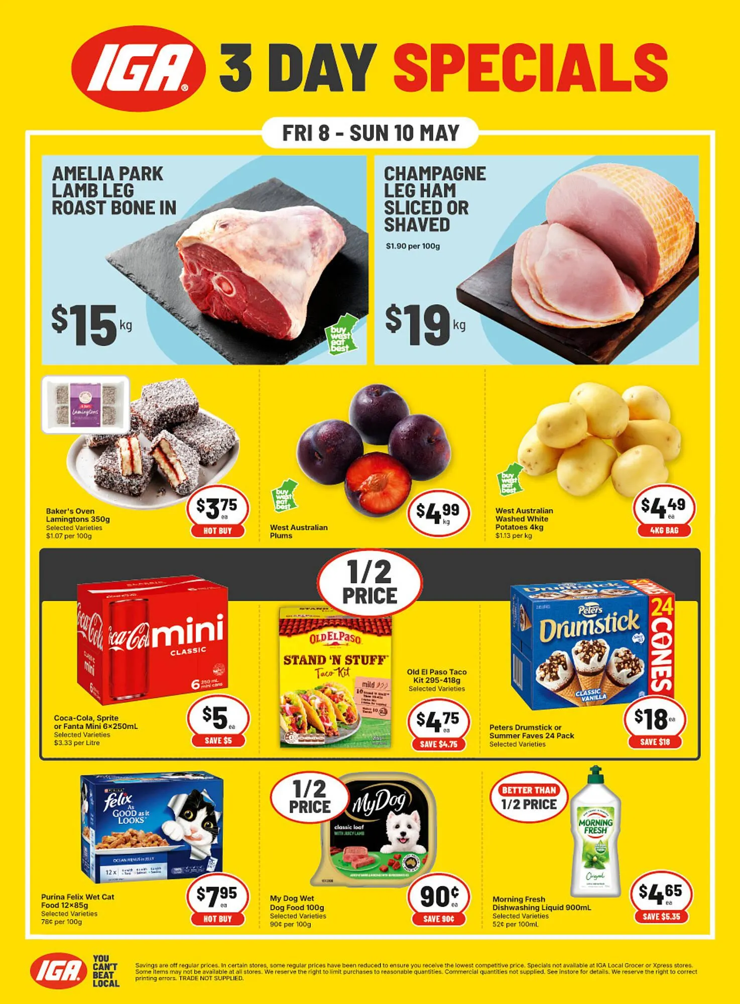 IGA catalogue - Catalogue valid from 8 May to 10 May 2026 - page 1