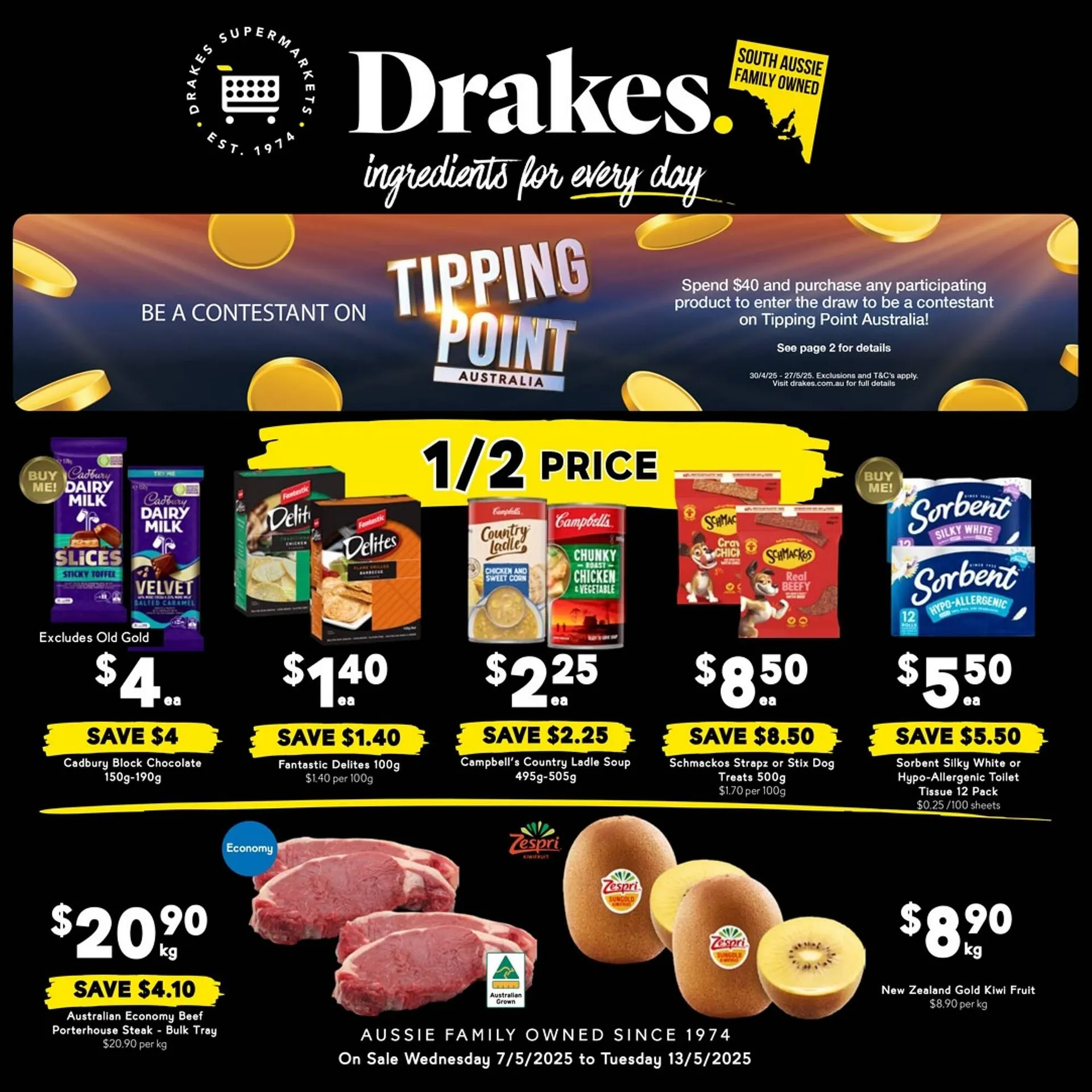 Drakes catalogue - Catalogue valid from 7 May to 13 May 2025 - page 1
