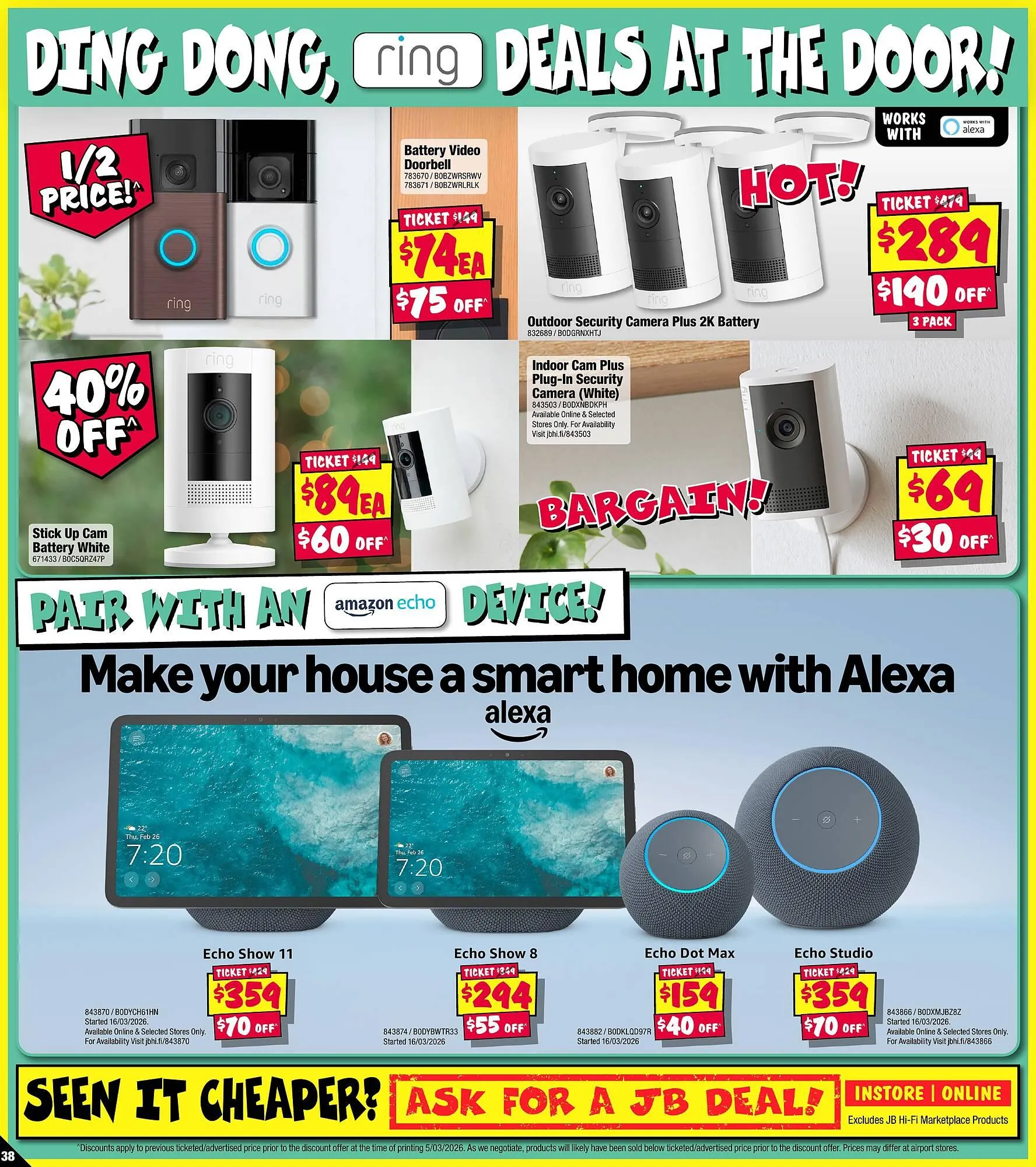 JB Hi-Fi catalogue - Catalogue valid from 19 March to 1 April 2026 - page 38