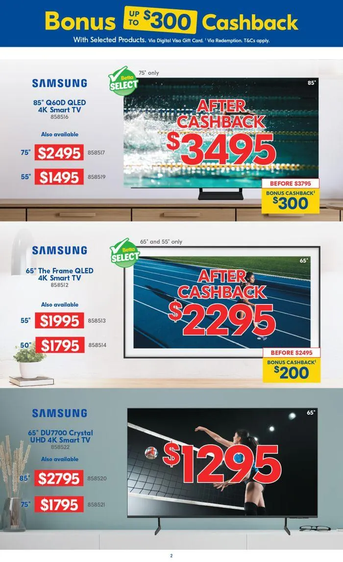 Bonus Up To $300 Cashback - Catalogue valid from 9 July to 21 July 2024 - page 2