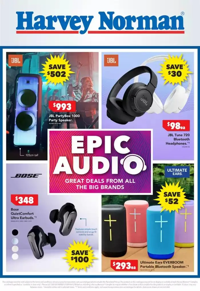 Epic Audio - Catalogue valid from 31 January to 10 March 2025 - page 1