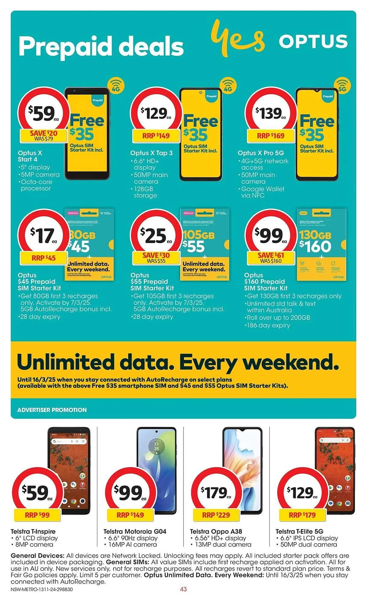 Coles catalogue - Catalogue valid from 13 November to 19 November 2024 - page 43