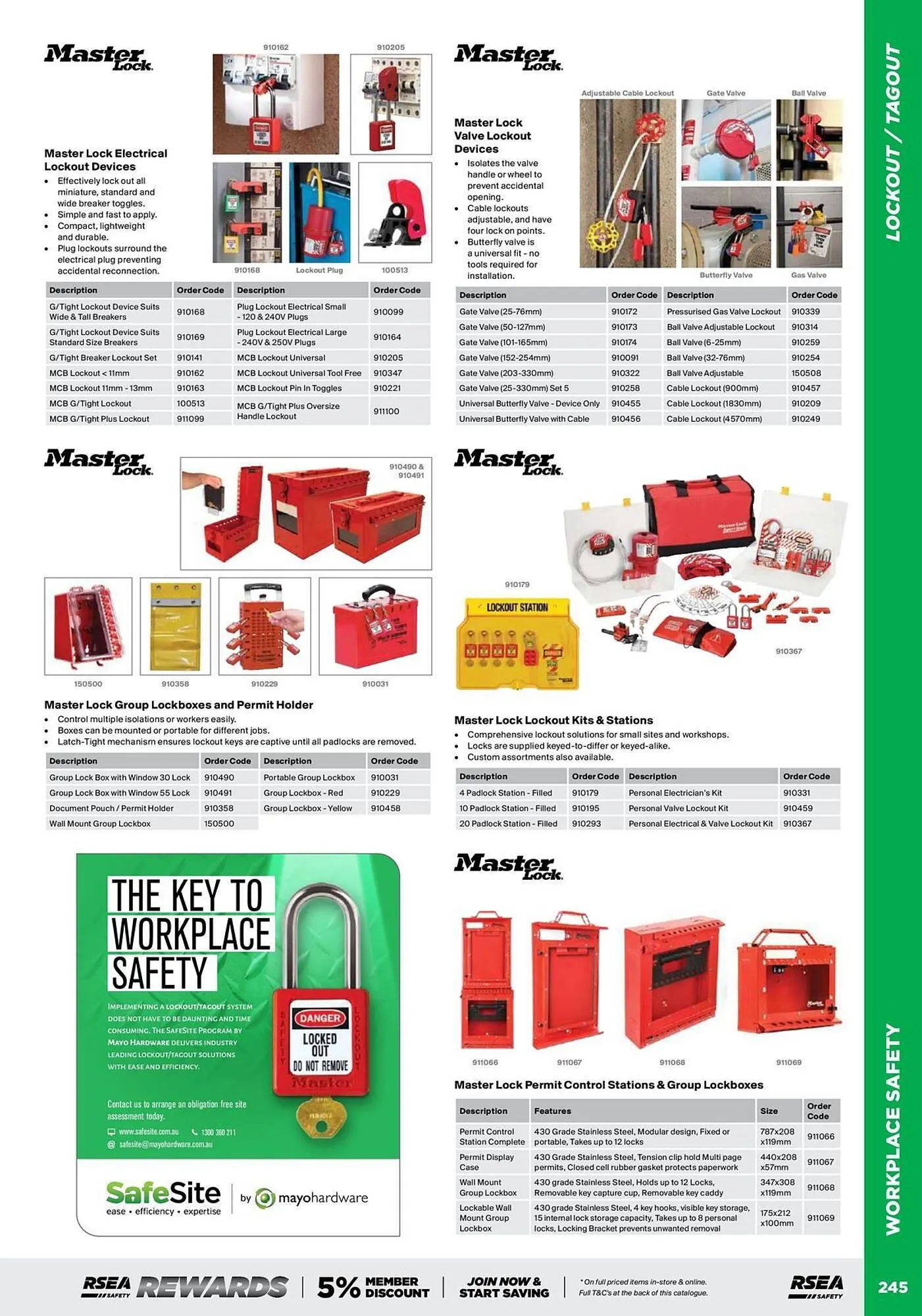 RSEA Safety catalogue - Catalogue valid from 1 August to 31 December 2025 - page 243