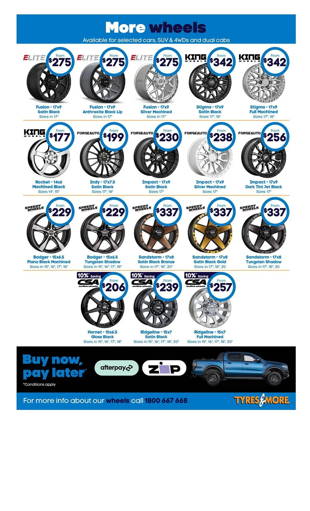 Tyres & More catalogue - Catalogue valid from 1 September to 31 October 2025 - page 5
