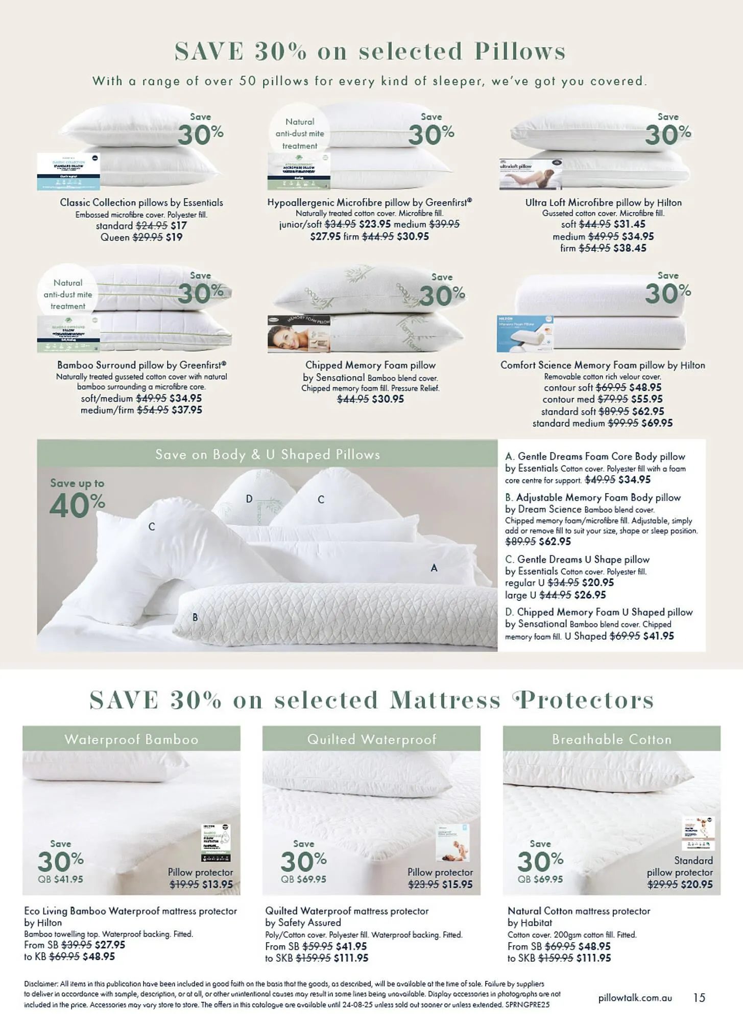 Pillow Talk catalogue - Catalogue valid from 1 August to 24 August 2025 - page 15