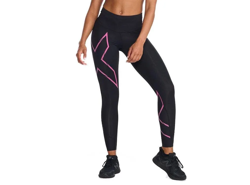 2XU Women's Light Speed Mid Rise Compression Tights-
