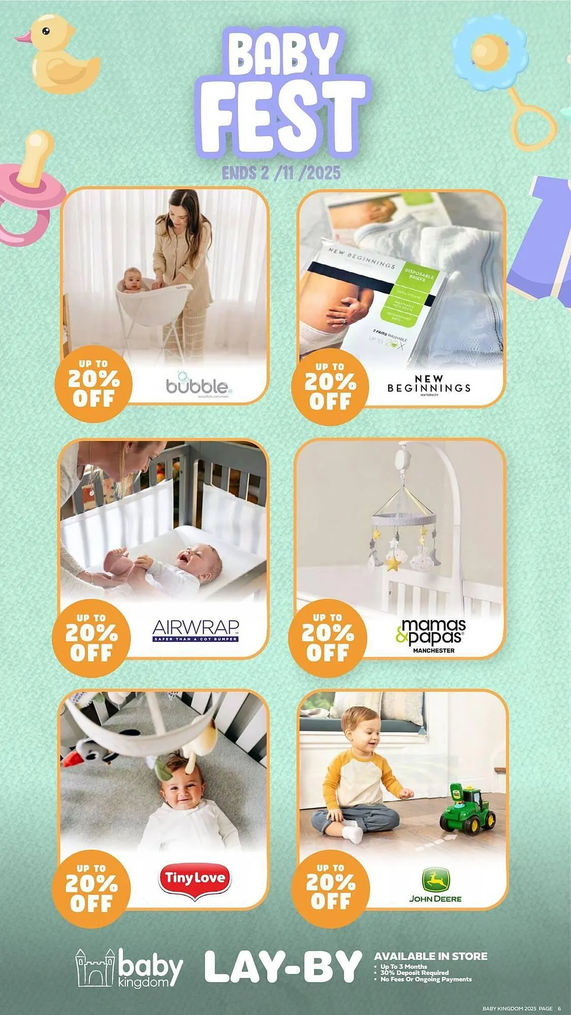 Baby Kingdom catalogue - Catalogue valid from 13 October to 2 November 2025 - page 6