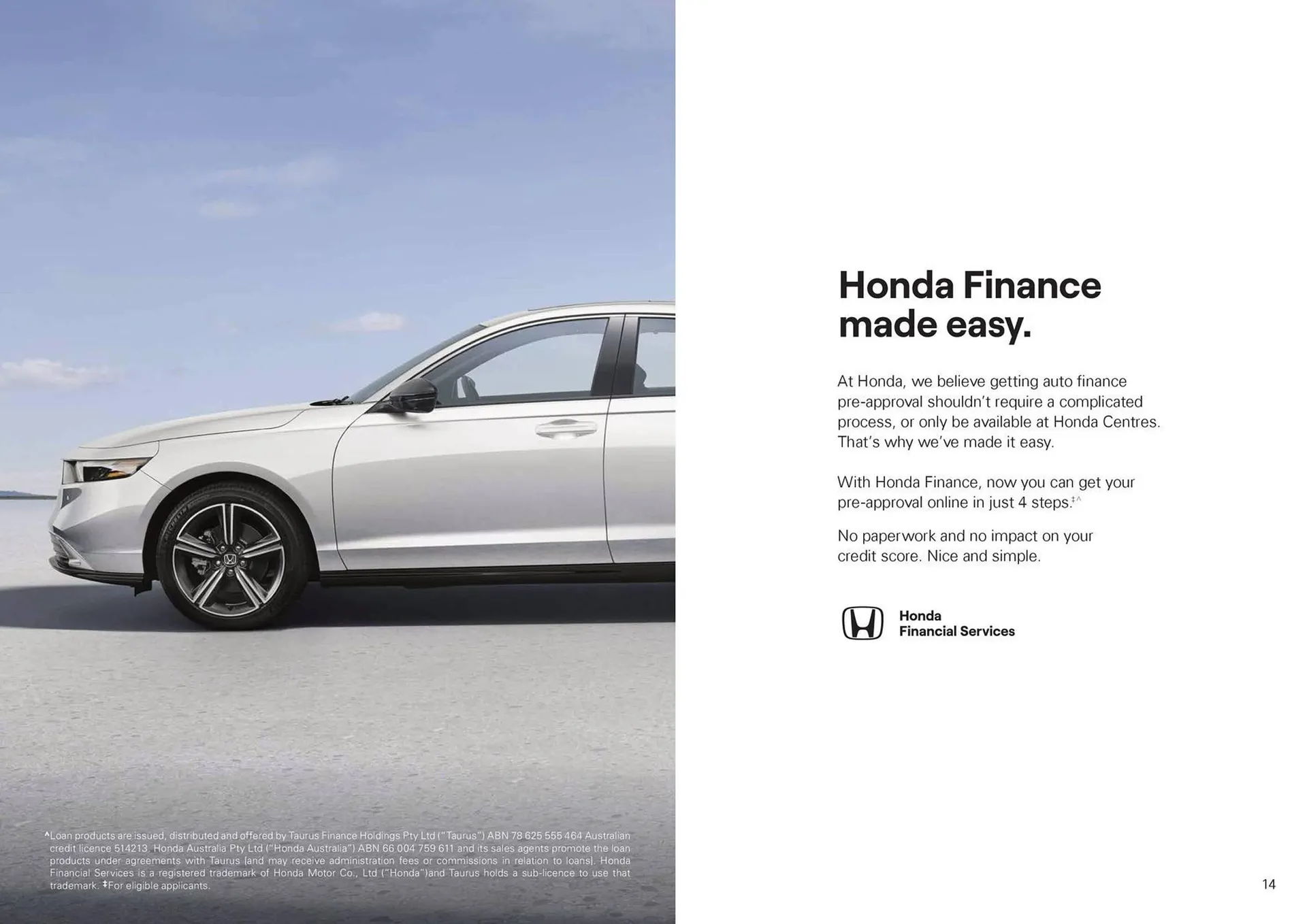 Honda catalogue - Catalogue valid from 8 May to 8 May 2025 - page 14