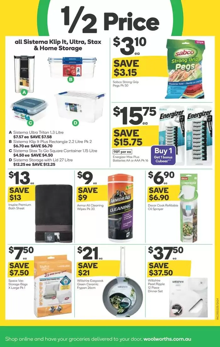 Weekly Specials - 05/03 - Catalogue valid from 5 March to 11 March 2025 - page 34