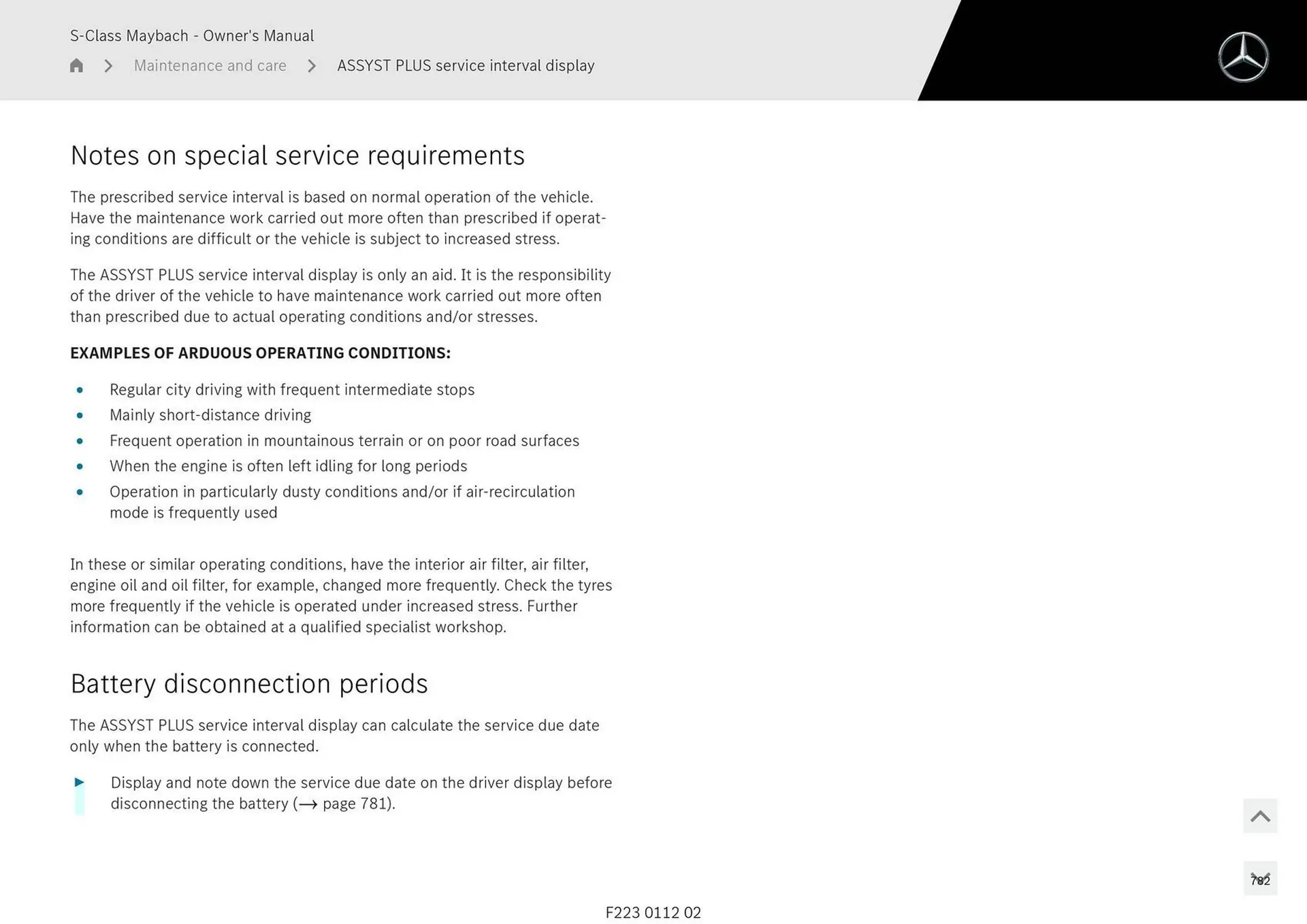 Mercedes-Benz catalogue - Catalogue valid from 1 May to 1 May 2026 - page 782