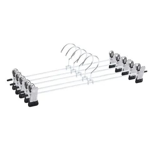 Chrome Clip Hangers 5pk