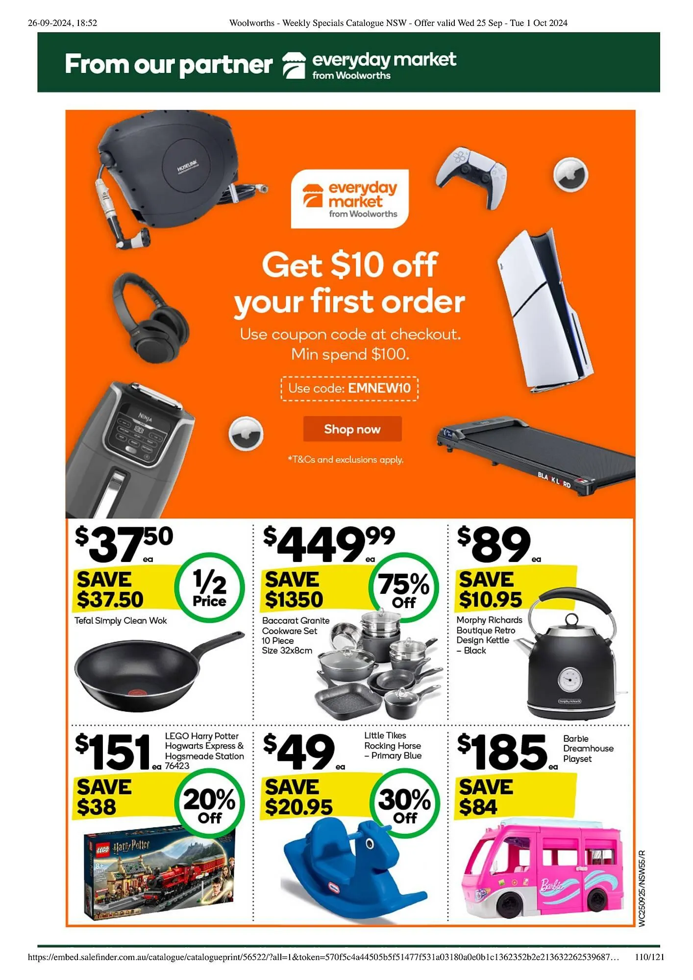 BIG W catalogue - Catalogue valid from 25 September to 1 October 2024 - page 110