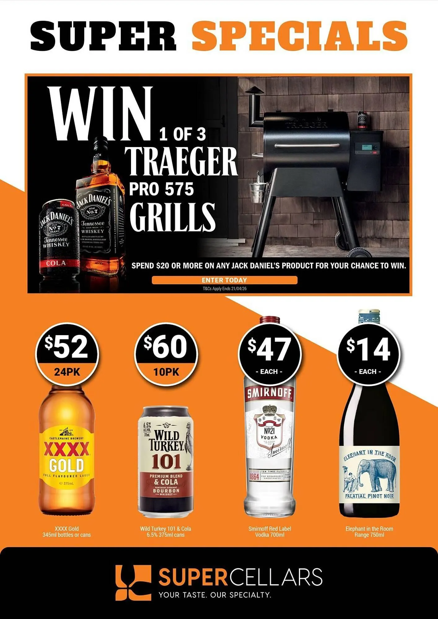 Super Cellars catalogue - Catalogue valid from 25 February to 10 March 2026 - page 1