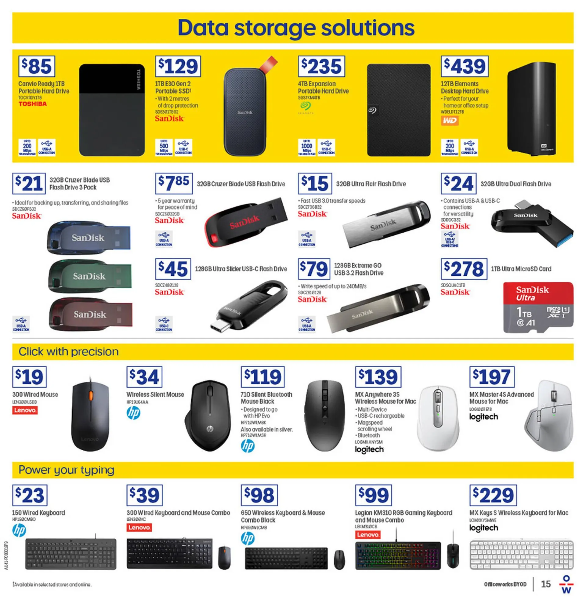 Officeworks catalogue - Catalogue valid from 1 October to 31 December 2025 - page 15