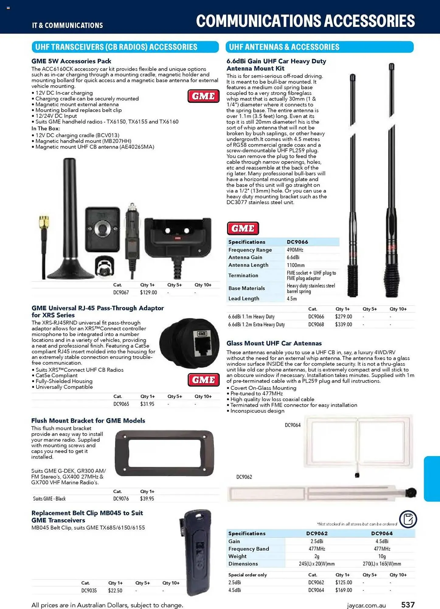 Jaycar Electronics catalogue - Catalogue valid from 8 July to 9 July 2026 - page 537