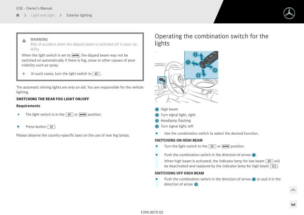 EQE Sedan - Catalogue valid from 11 September to 11 September 2025 - page 269
