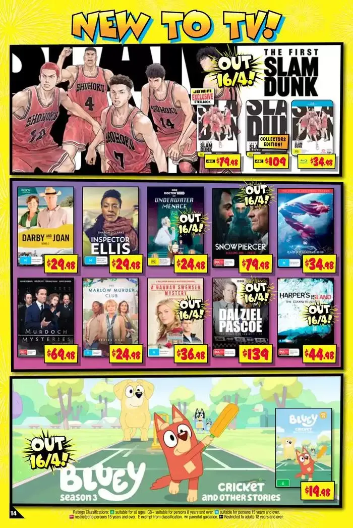 Entertainment Extravaganza! - Catalogue valid from 7 April to 20 April 2025 - page 14