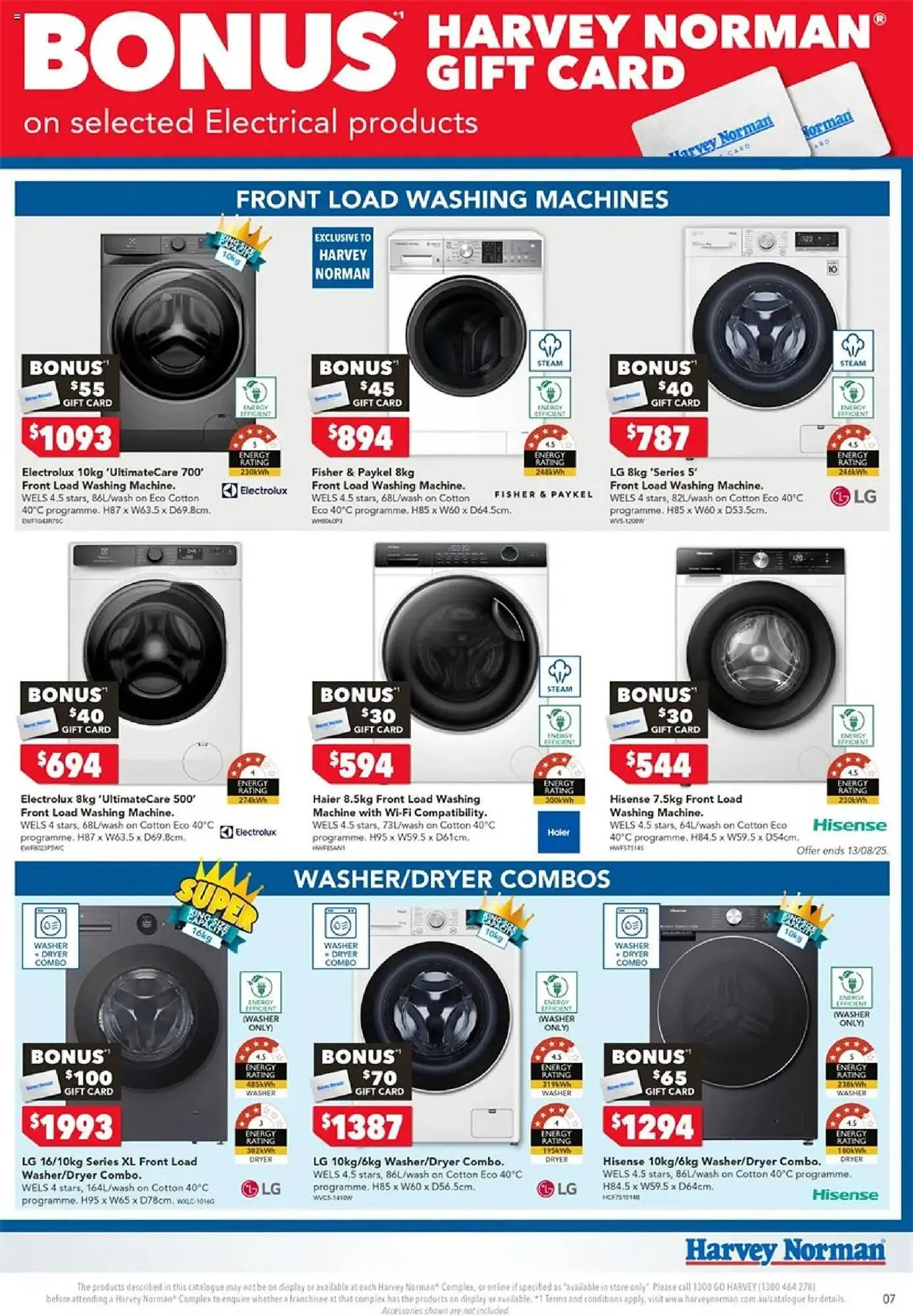 Harvey Norman catalogue - Catalogue valid from 7 August to 19 August 2025 - page 7