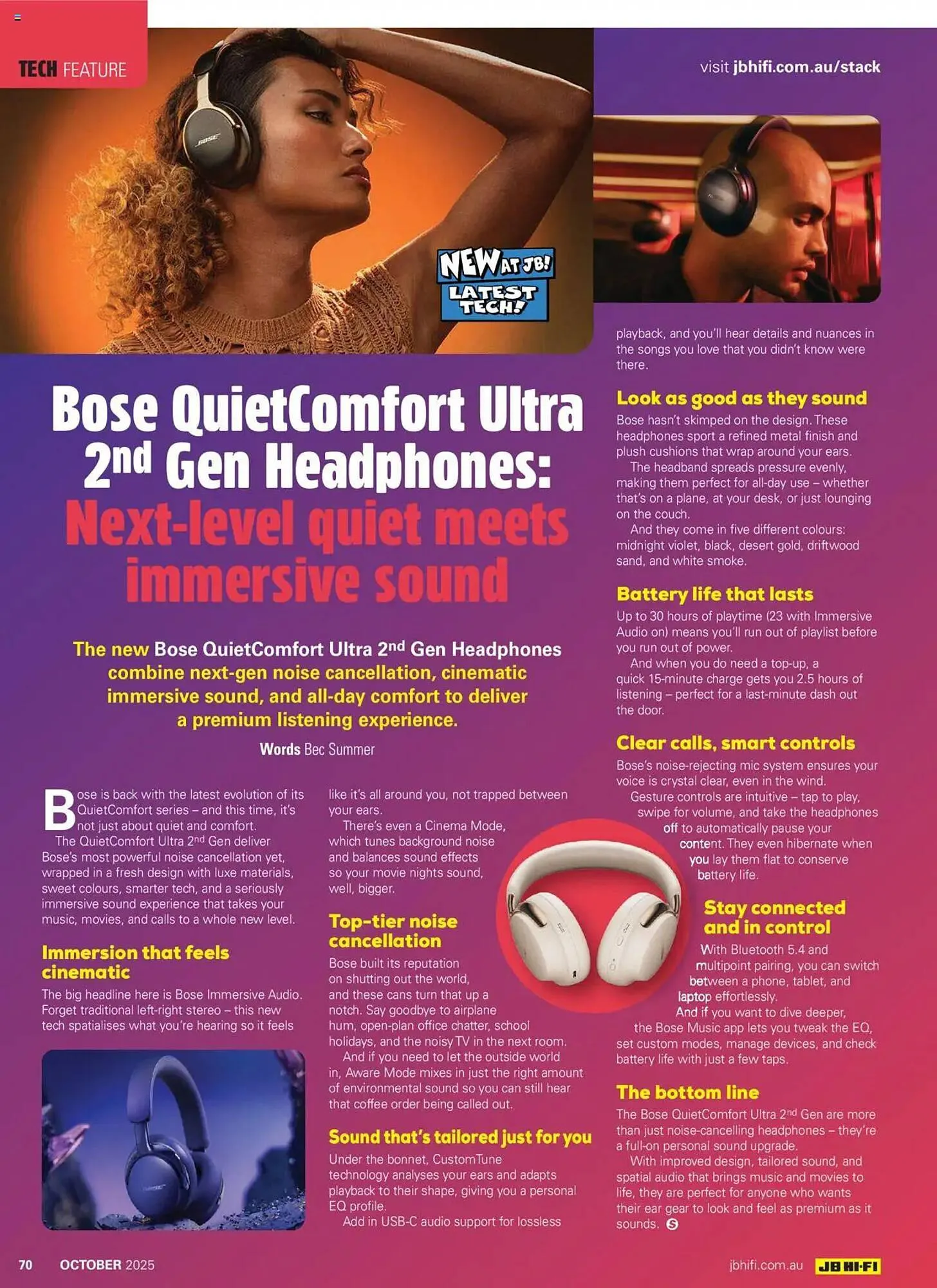 JB Hi-Fi catalogue - Catalogue valid from 1 October to 31 October 2025 - page 70