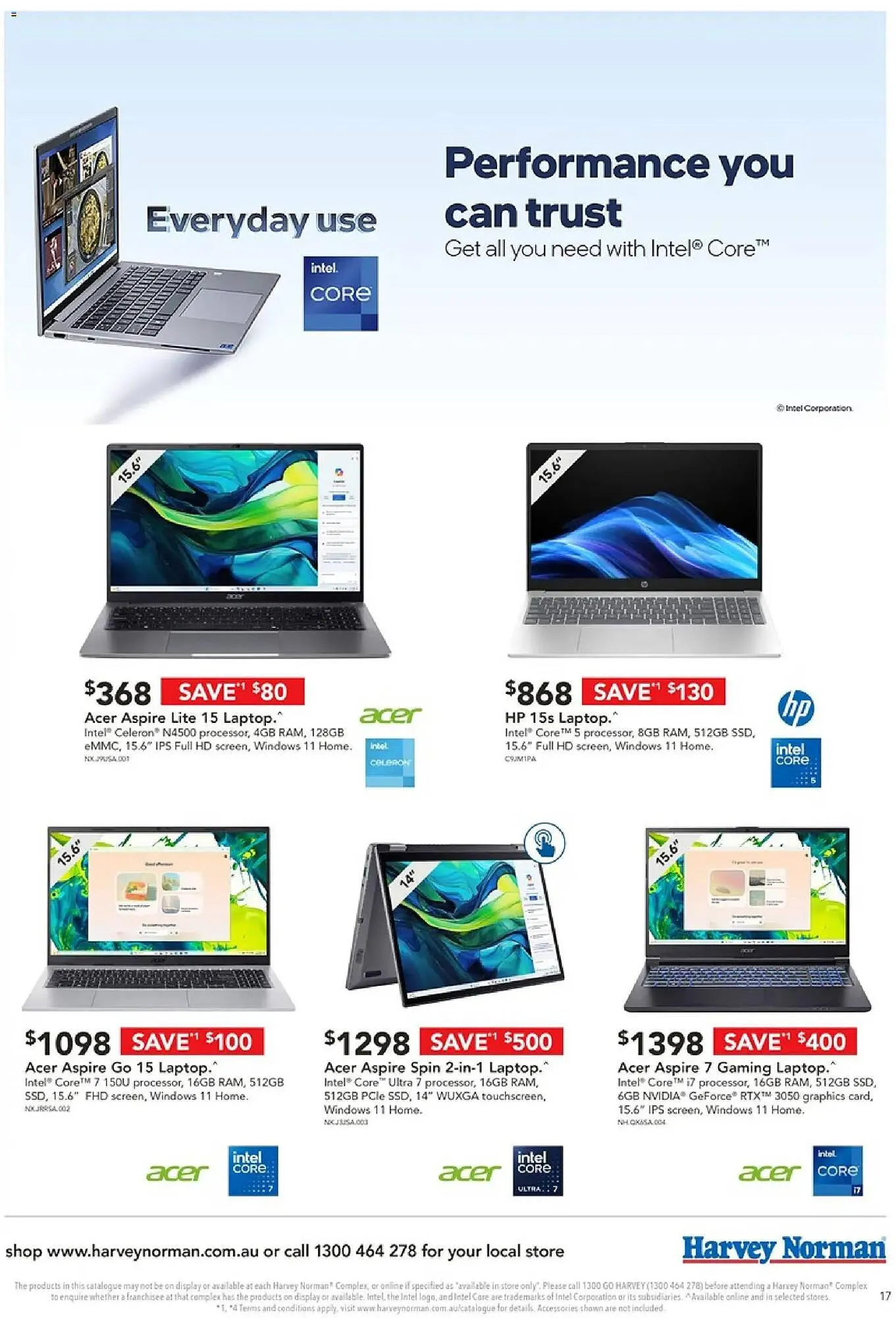 Harvey Norman catalogue - Catalogue valid from 1 April to 15 April 2026 - page 17